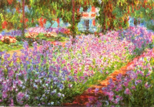 Claude Monet Artist s Garden at Giverny china oil painting image